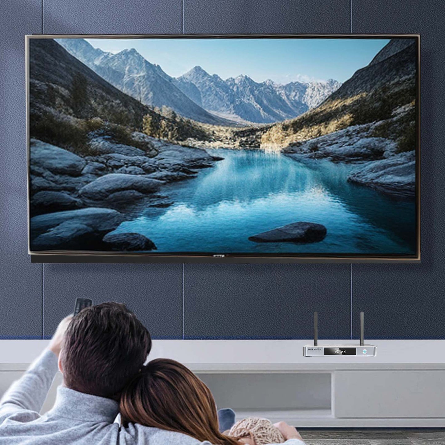 Newest Super Box S6 Eilte Ultra 2024-2025 Fully, 4G RAM+128G ROM Superbox with Voice Remote, 6K, Easy Setup Guide, Included Parental Control Time